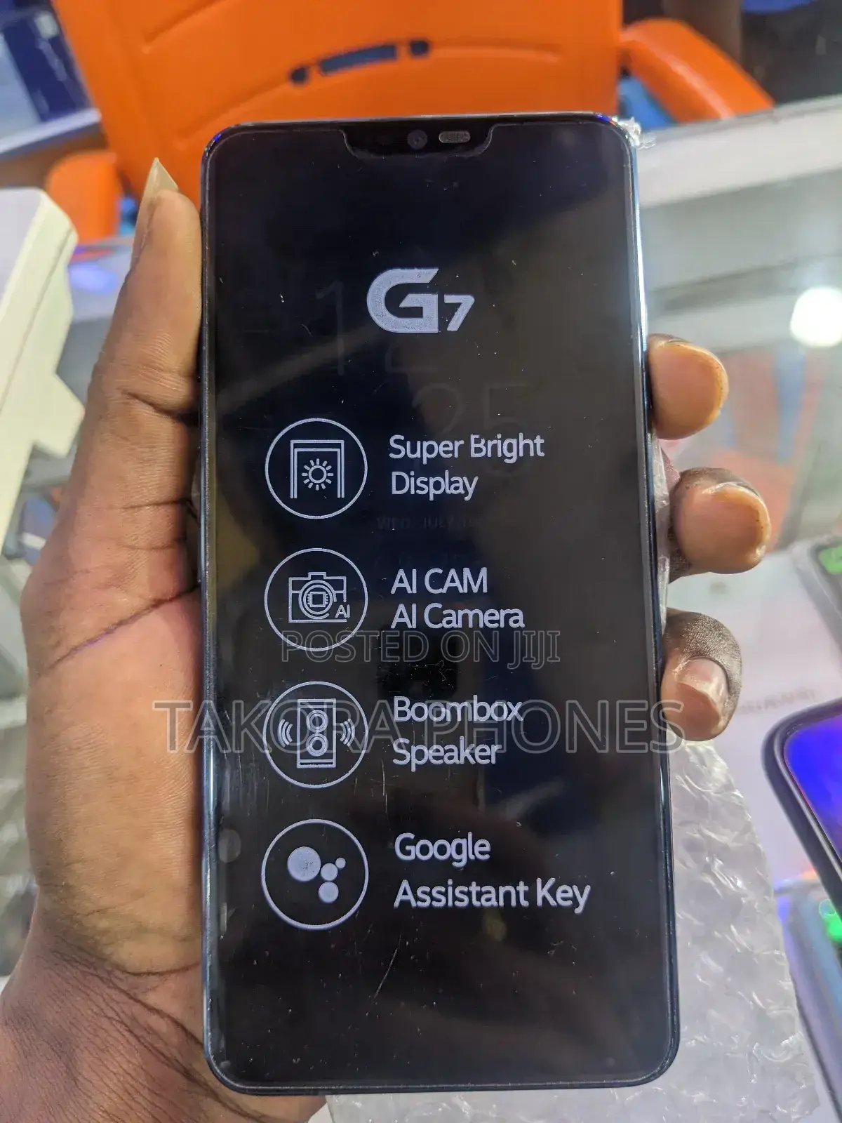 New LG G7 ThinQ 64 GB Black