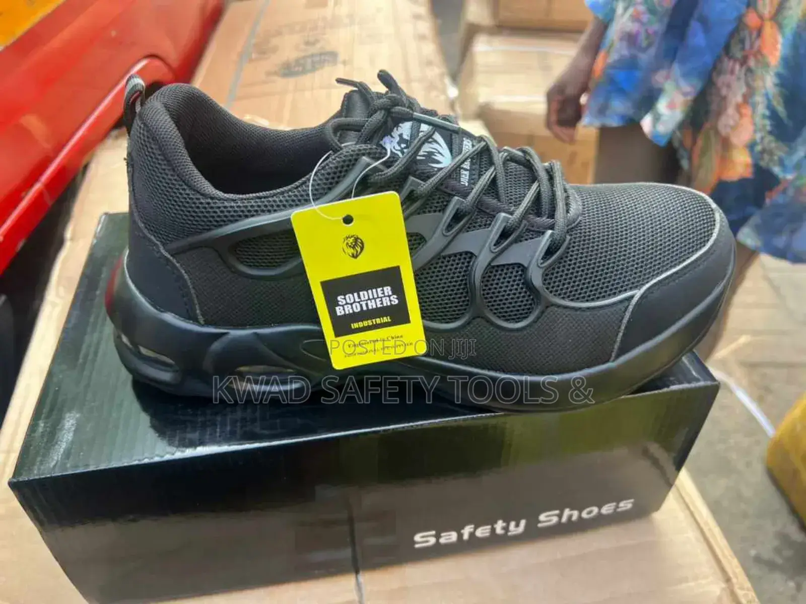 Soldier Brother's Safety Boot