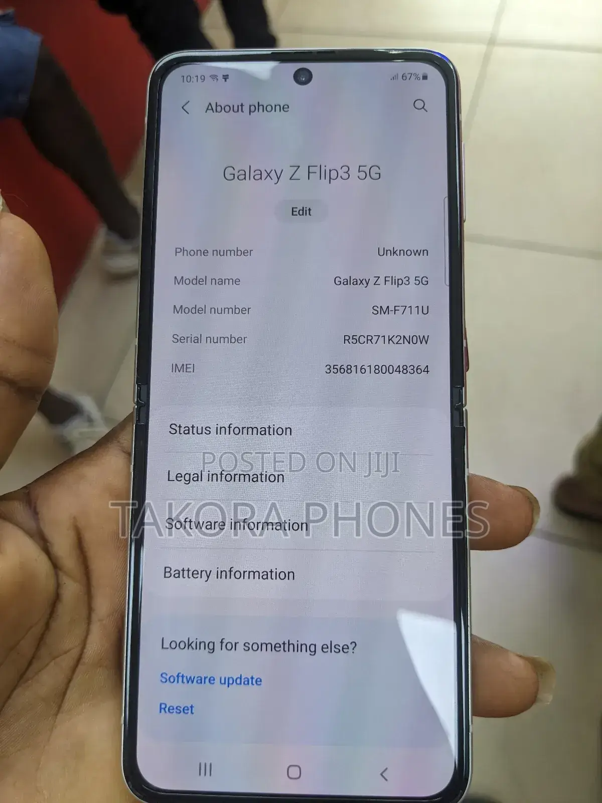 Samsung Galaxy Z Flip 3 128 GB Black