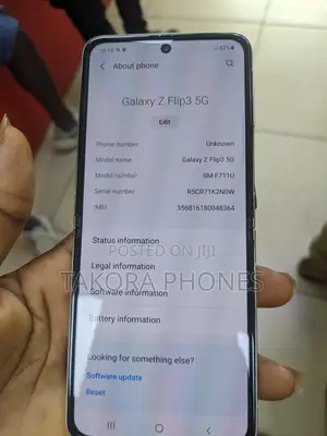 Samsung Galaxy Z Flip 3 128 GB Black