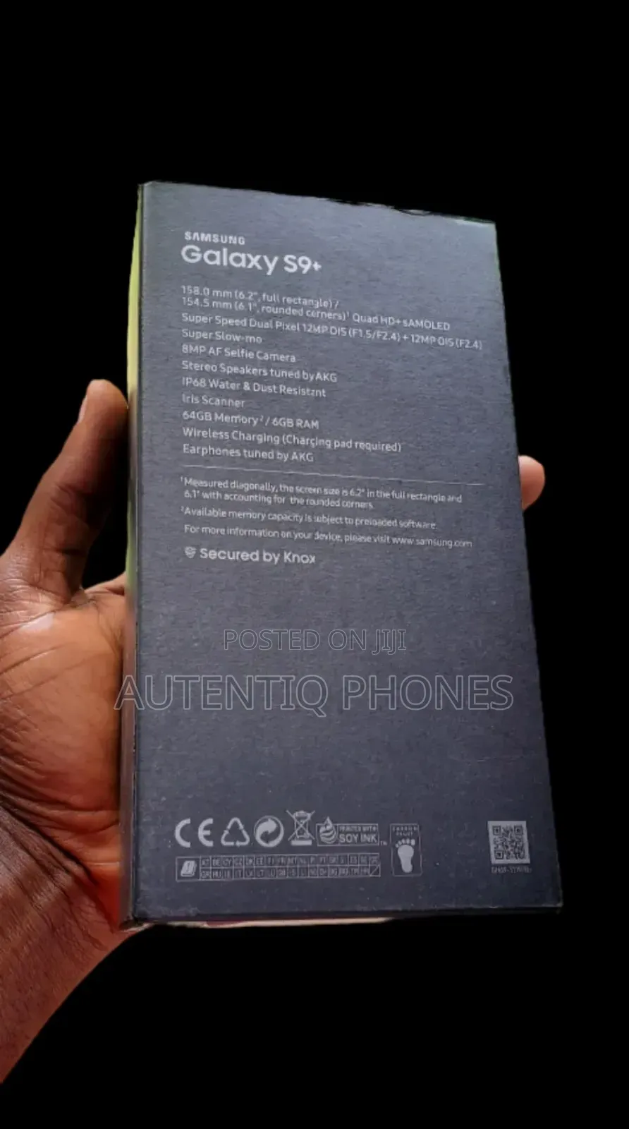 New Samsung Galaxy S9 Plus 64 GB Blue