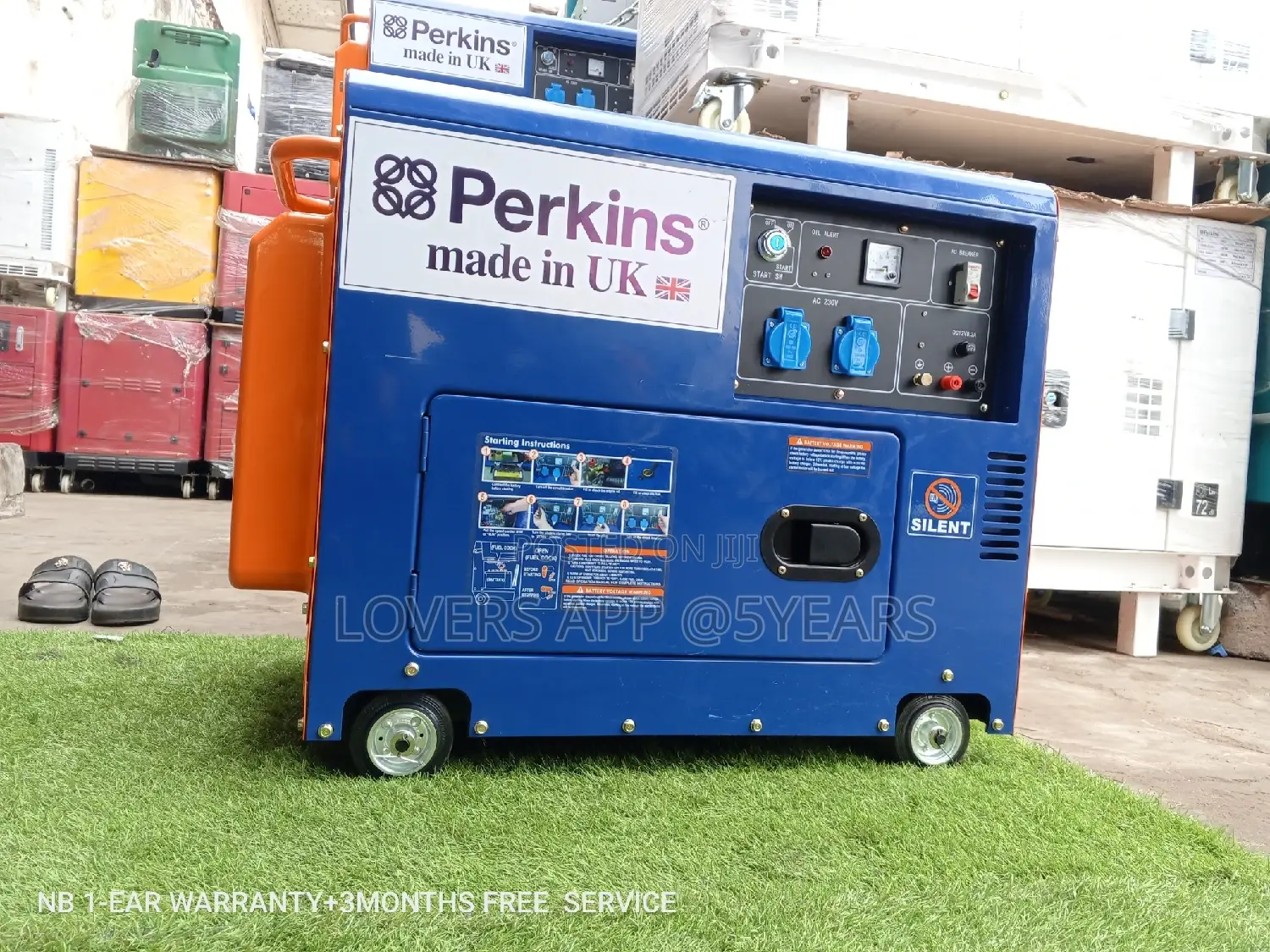 Perkins Generator 10kva 13000W Silent Diesel Generator UK