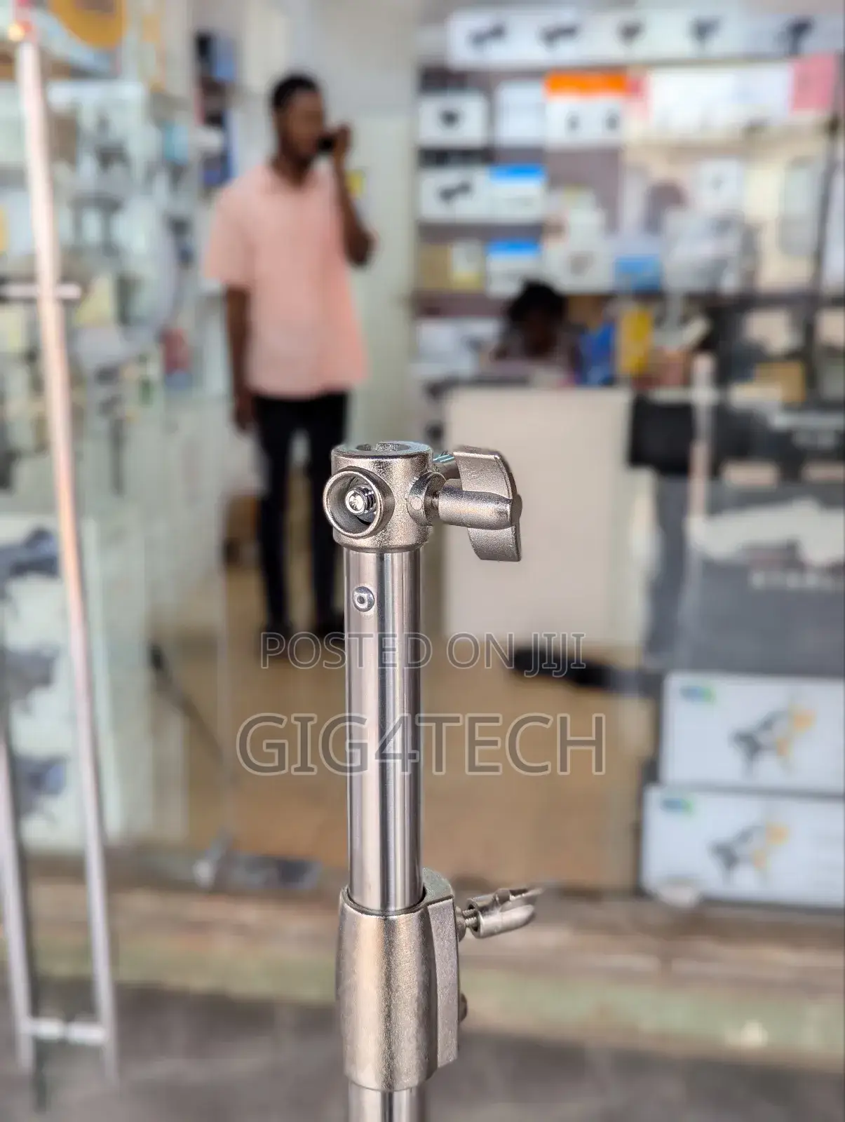 Heavy Duty Silver Light Stand