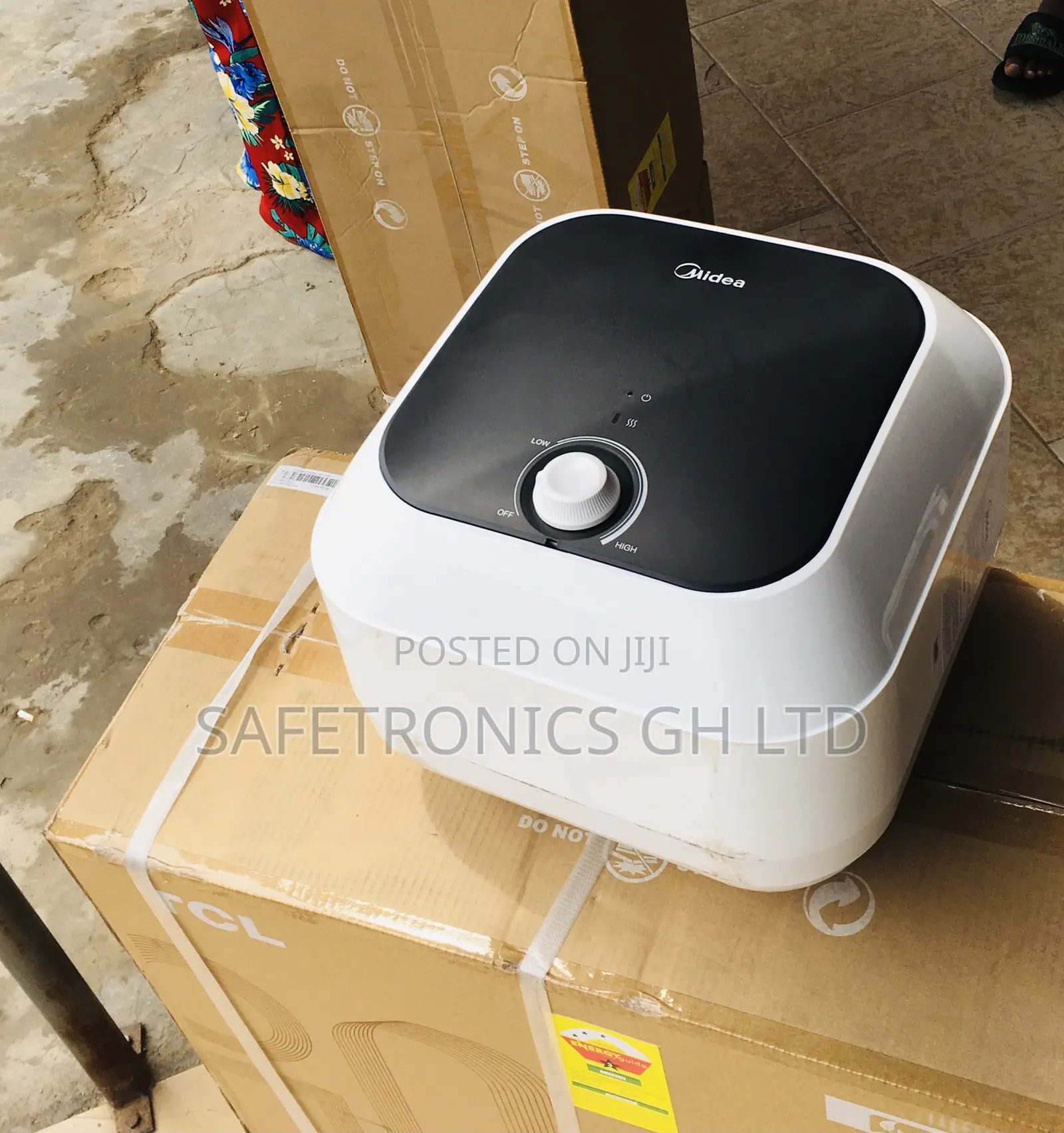 Electric Sony Midea 15 Liters Water Heater White