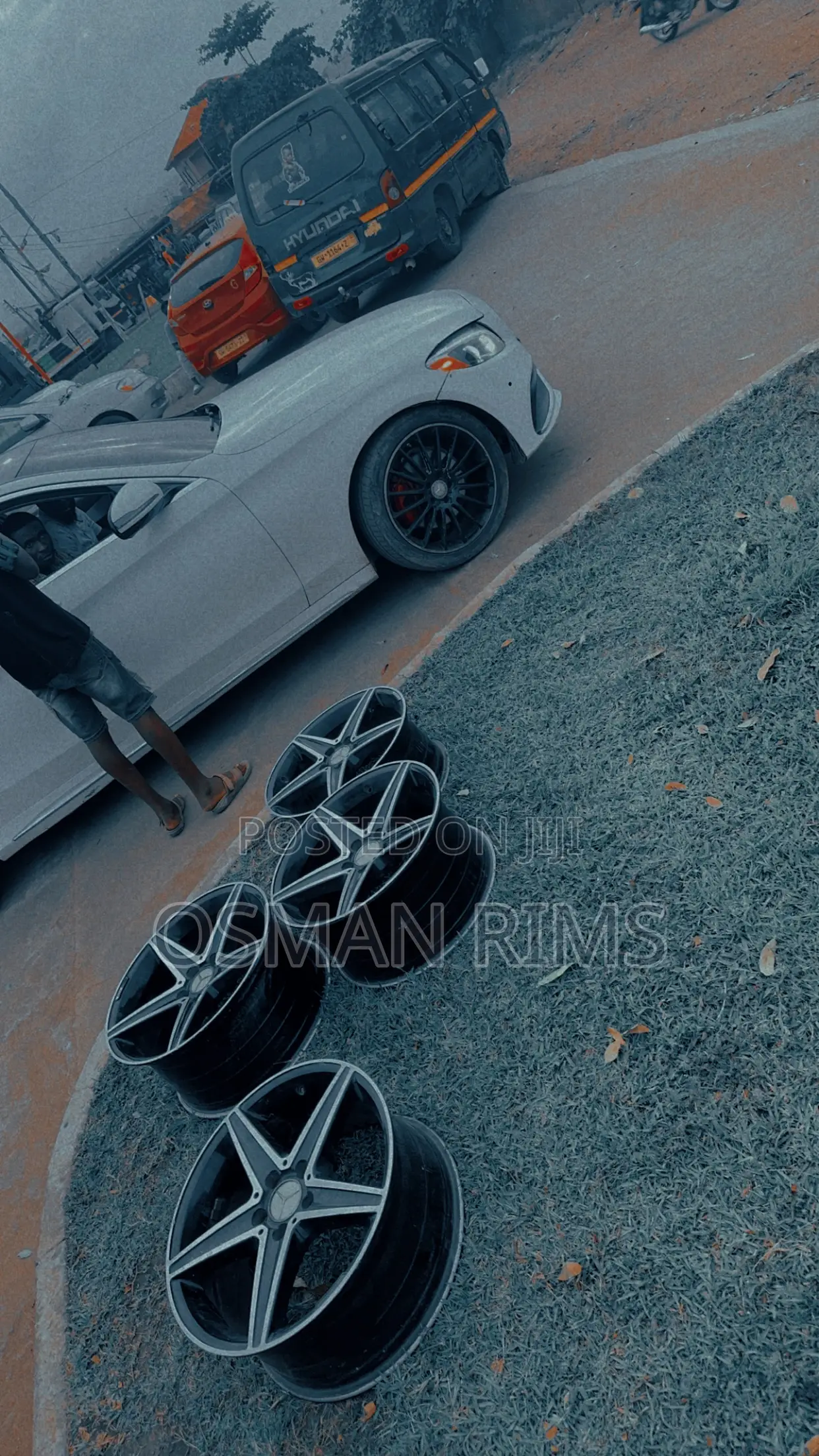 Benz Rim 18 Black and Silver