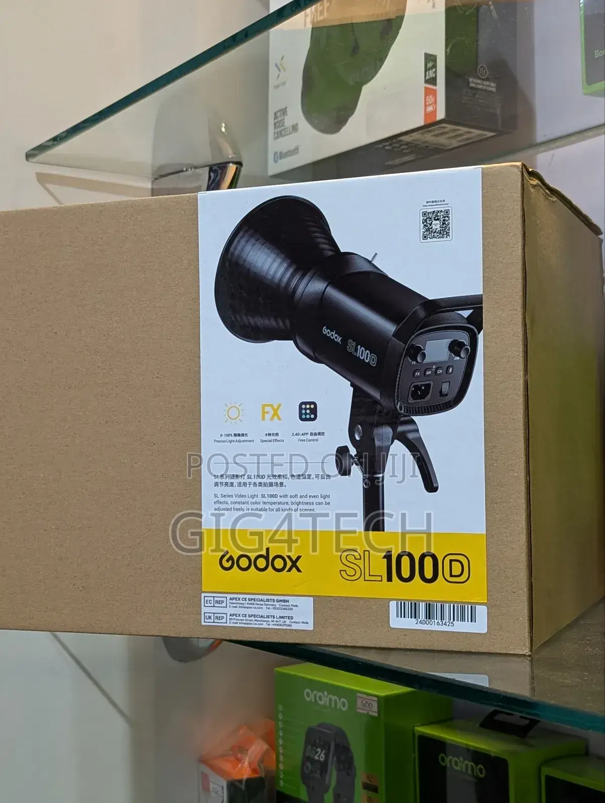 Godox Sl100d Strobe Light With Godox Light App