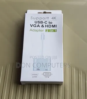 Type-C to HDMI and VGA Adaptor