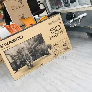 Nasco Digital Black Led 50 Inch Satellite Television