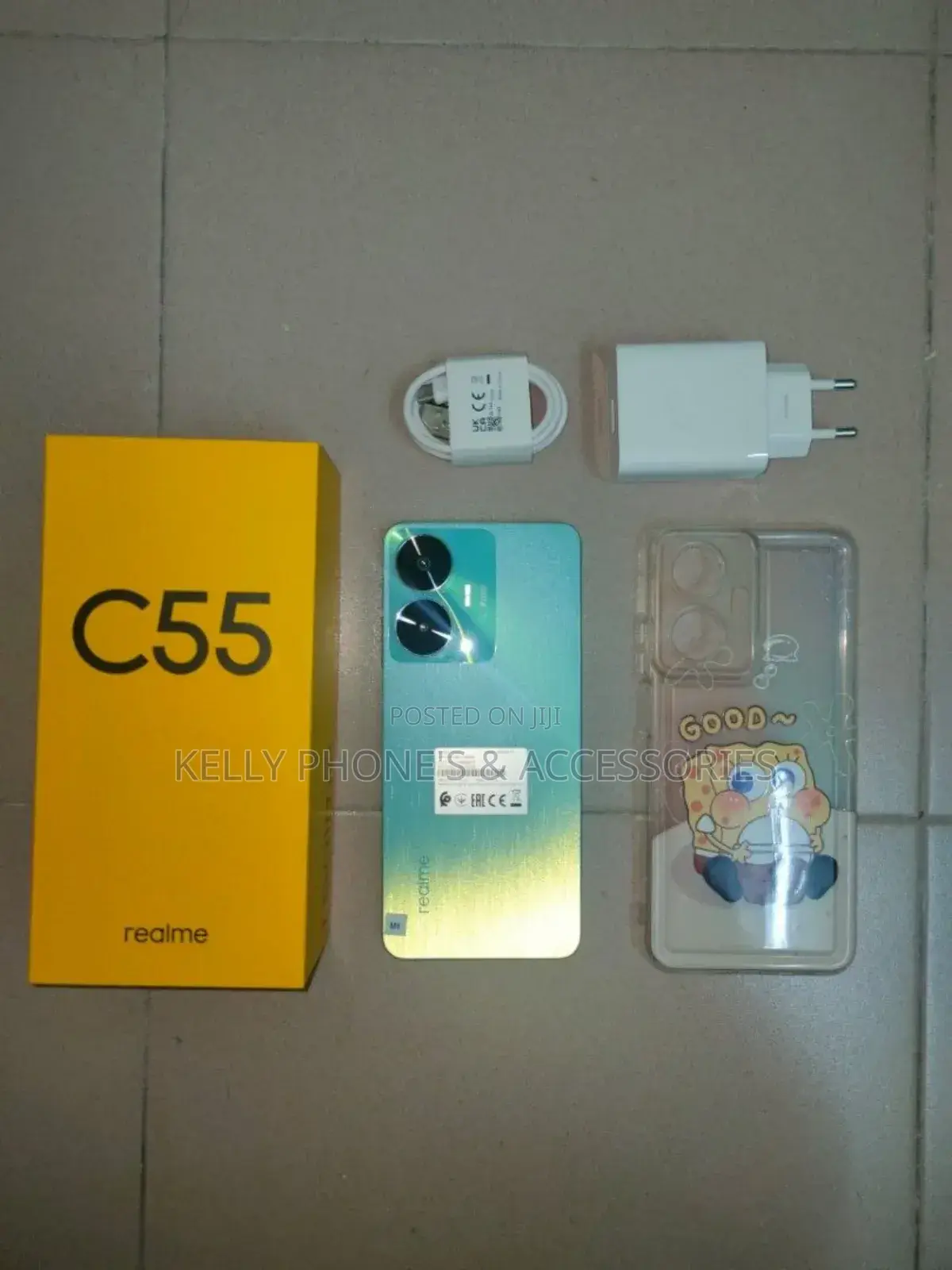 New Realme C55 128 GB Silver