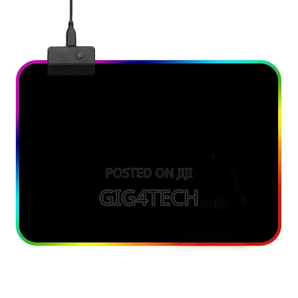 Gaming Mouse Pad RGB LED Light Color