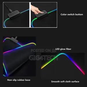 RGB Led Gaming Mouse Pad
