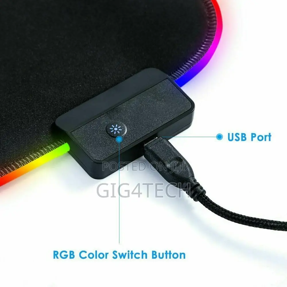 RGB Led Gaming Mouse Pad
