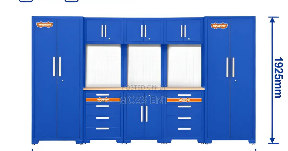 Heavy-Duty Modular Garage Cabinets - Wcs3a08