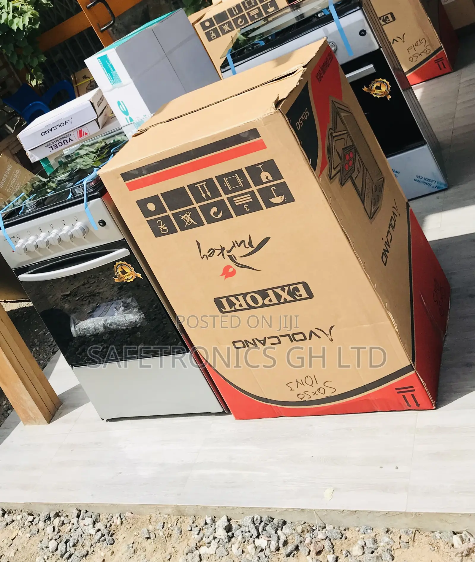 4 Gas 50by50 Oven/Grill Volcano Gray New 