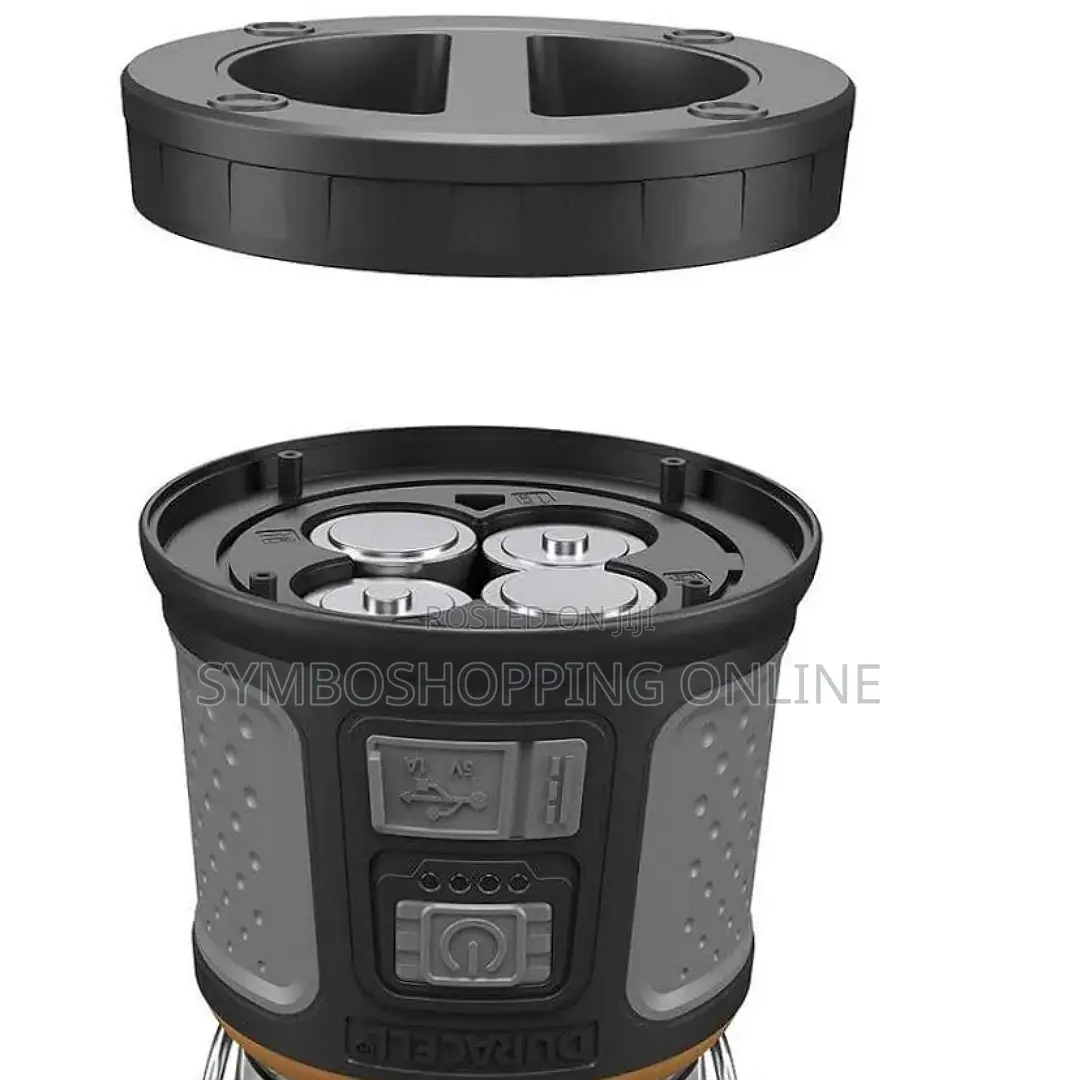 Duracell 2000 Lumen Tri-Power Rechargeable Lantern/Solar/Bat