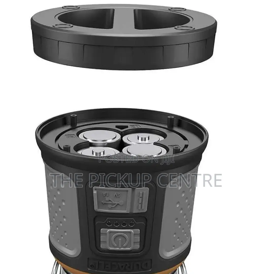 Duracell 2000 Lumen Tri-Power Rechargeable Lantern/Solar/Bat