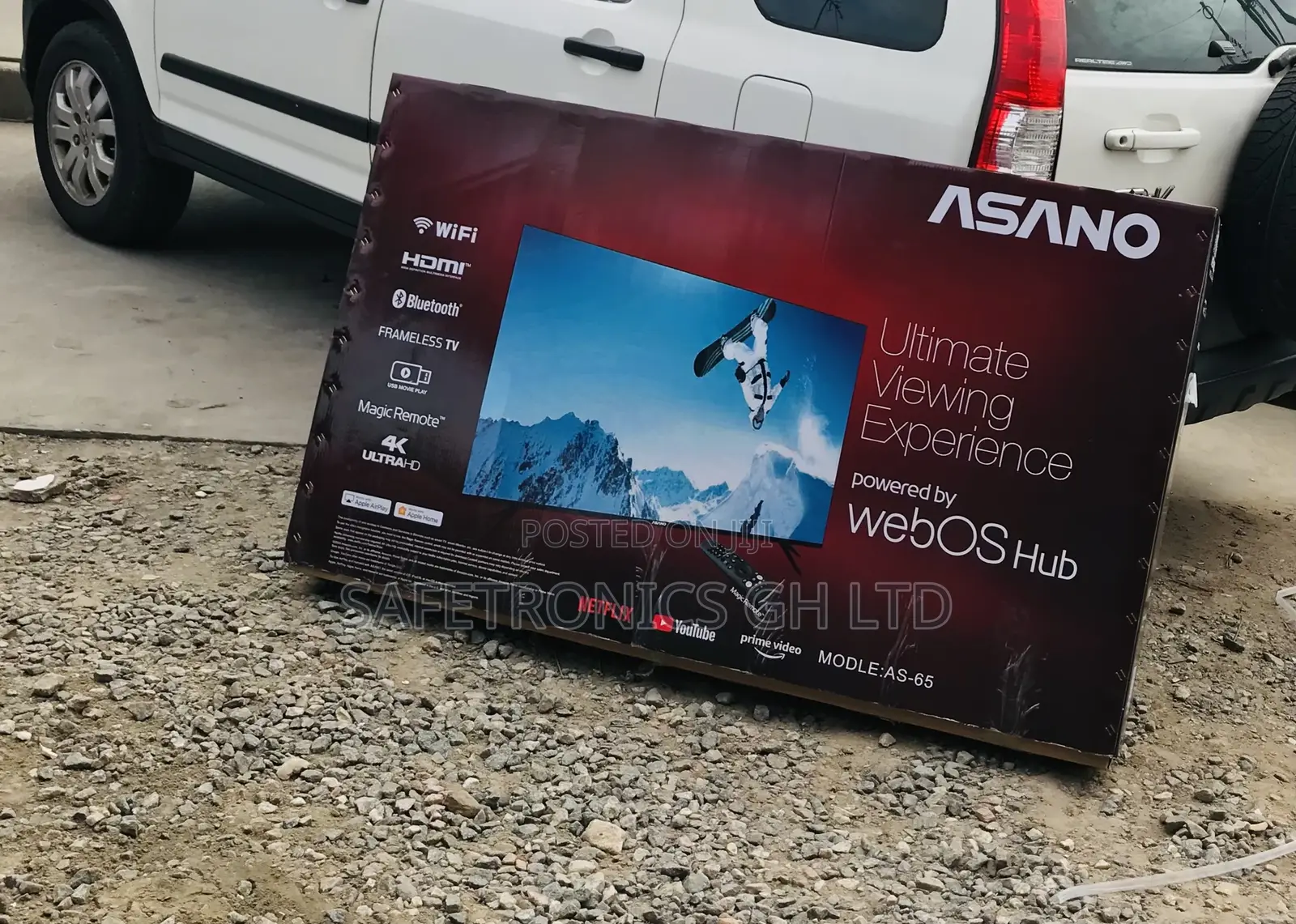 Purchase Led UHD Smart Crystal Asano Black Wedos 65 Inch