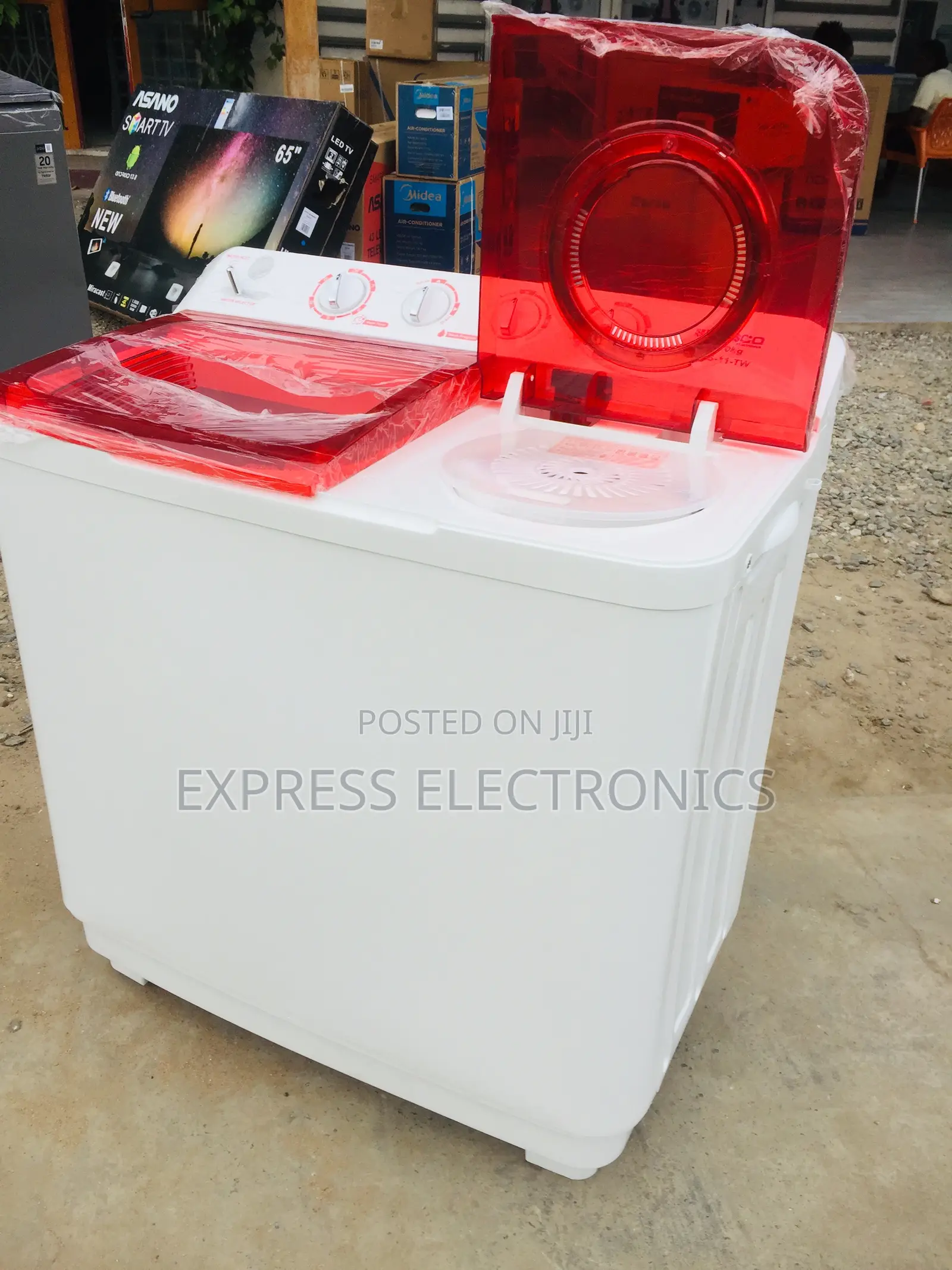 Powerful Rinse Washing Machine 11kg Topload Nasco