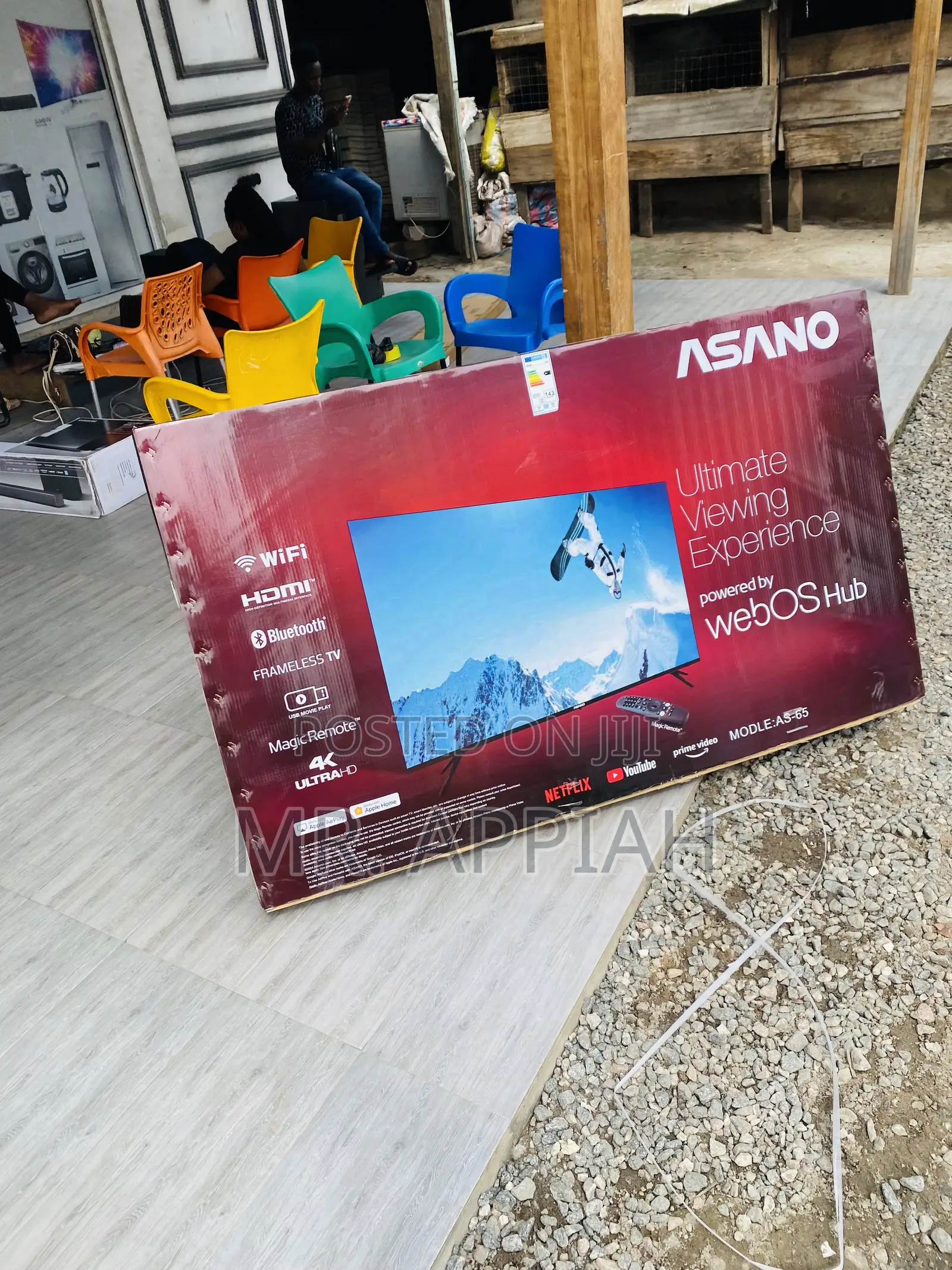Fabulous Asano 65 Inch Webos Uhd Smart Tv.