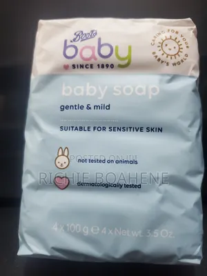 Baby Boots Bar Soap. 4 Pieces