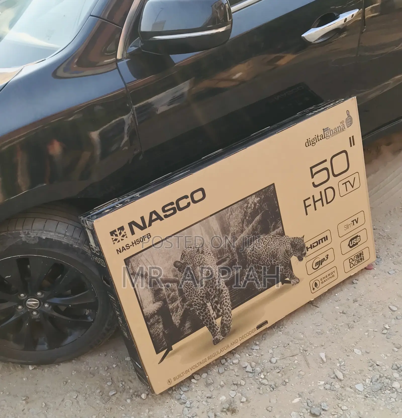 Nasco 50 Inch Full HD Digital Electric Tv.