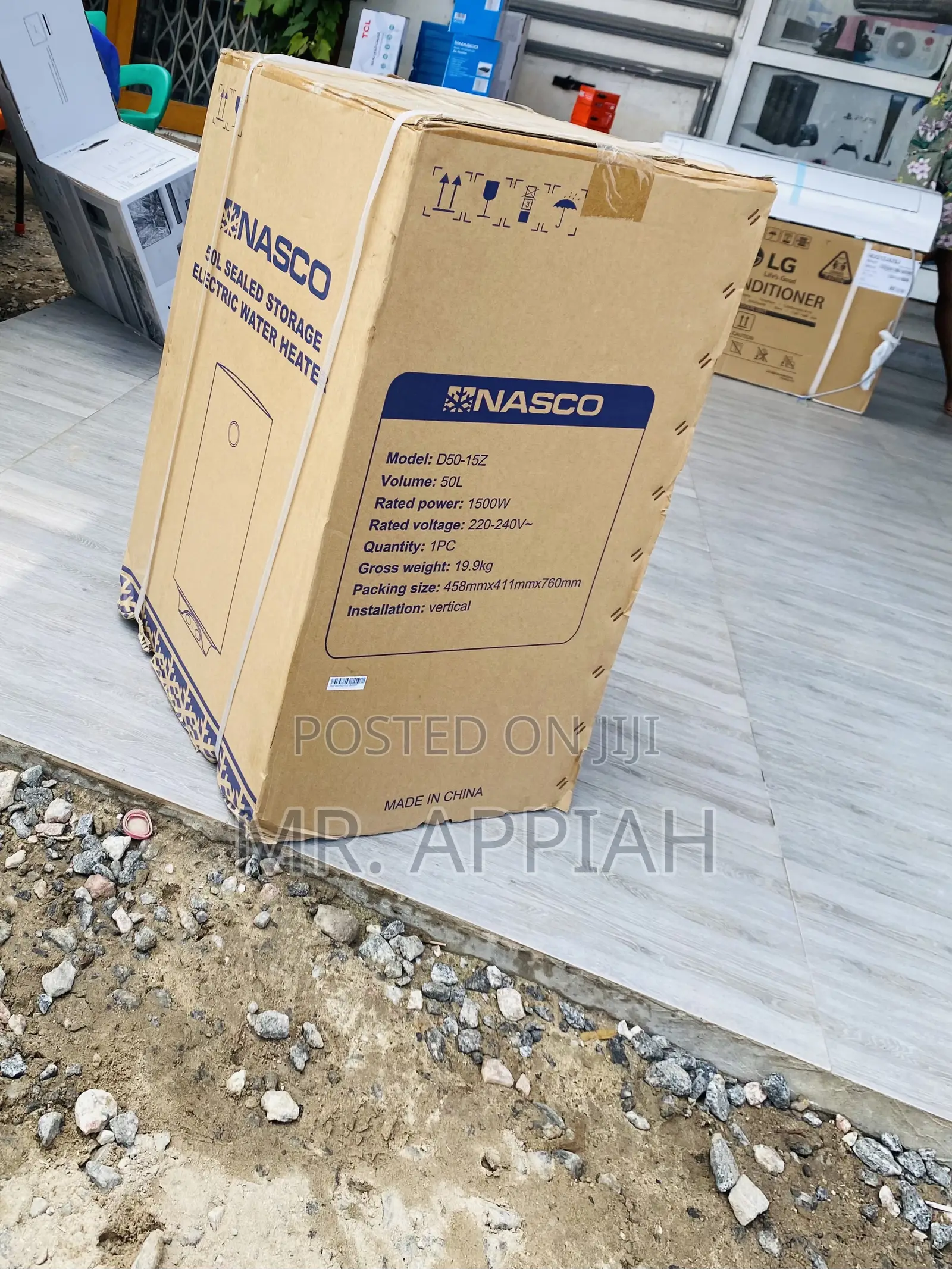 Latest Nasco 50ltr Electric Water Heater(White).