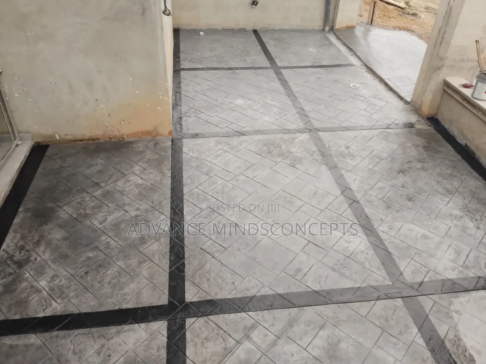 Ashlar Pattern ( Stamp Concrete Design)