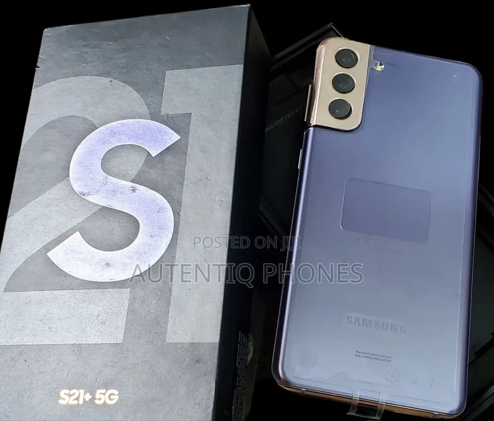 New Samsung Galaxy S21+ 5G 128 GB Purple