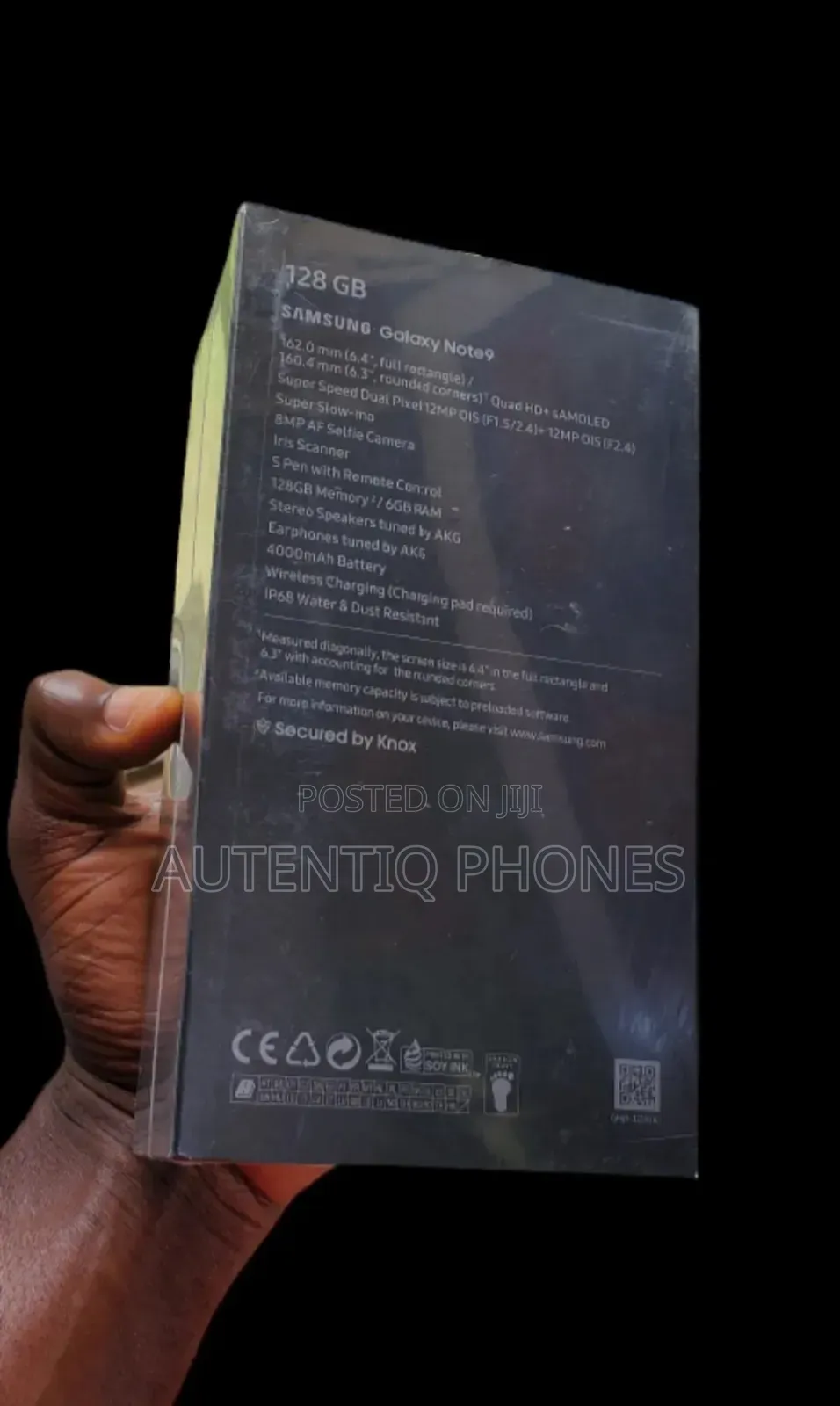 New Samsung Galaxy Note 9 128 GB Black