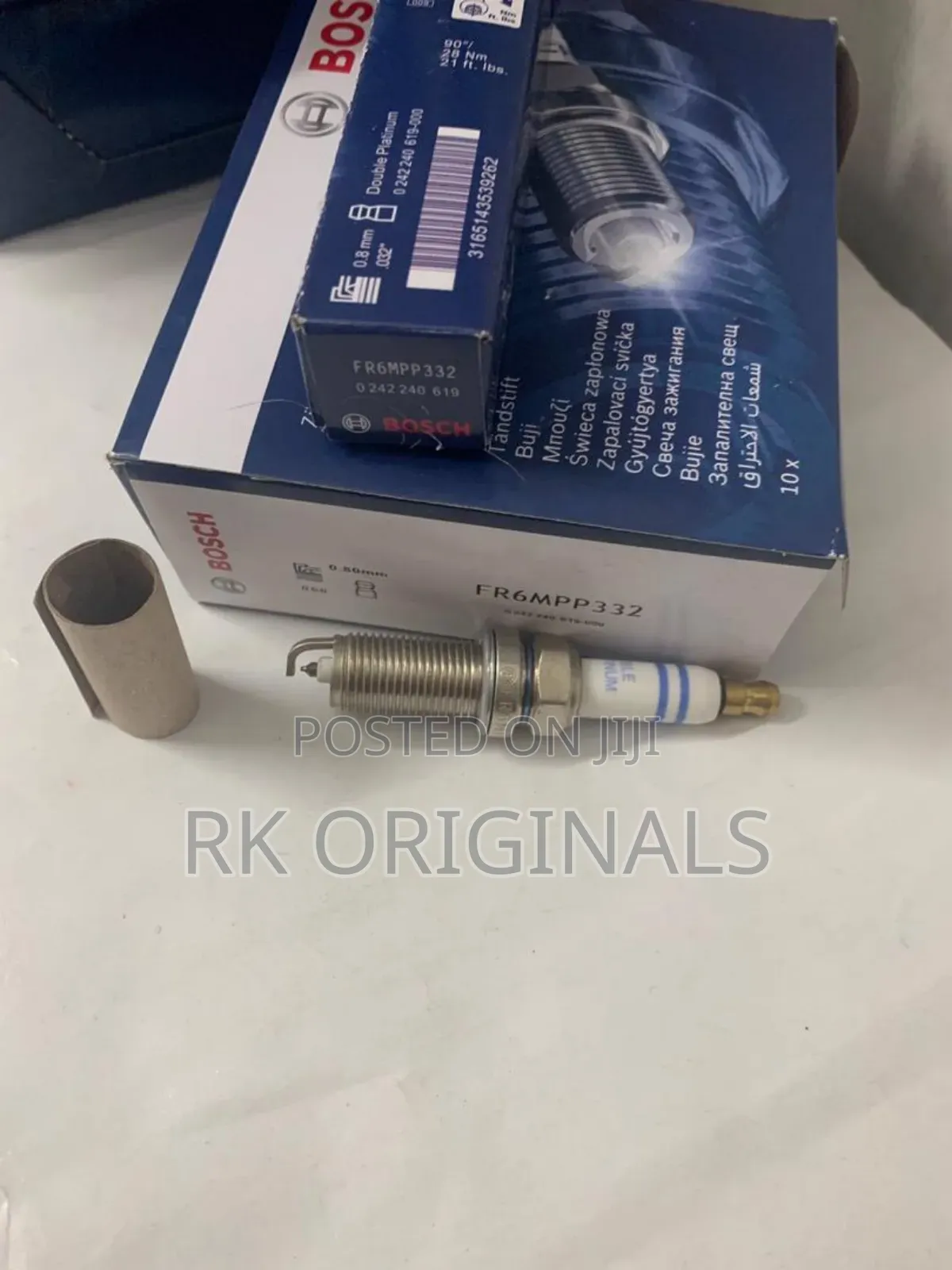 Bosch FR6MPP332 X4pcs 16"16 Long Thread Spark Plugs GERMANY