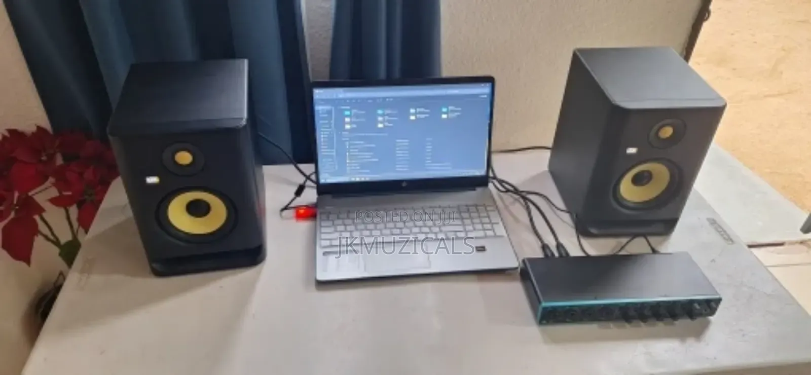 Audio Interface 4×4_ Sound Card for Recording Studio