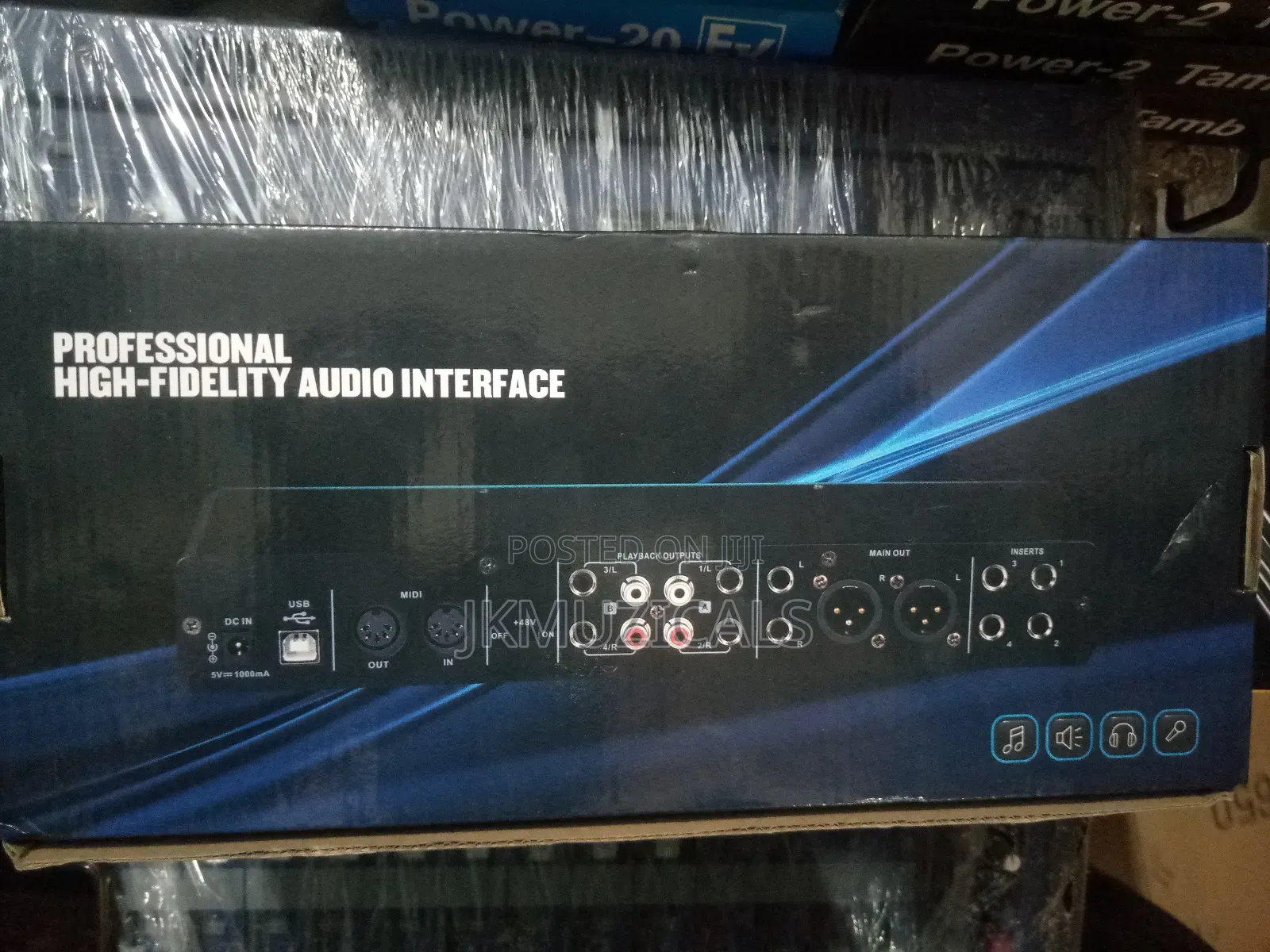 Audio Interface 4×4_ Sound Card for Recording Studio
