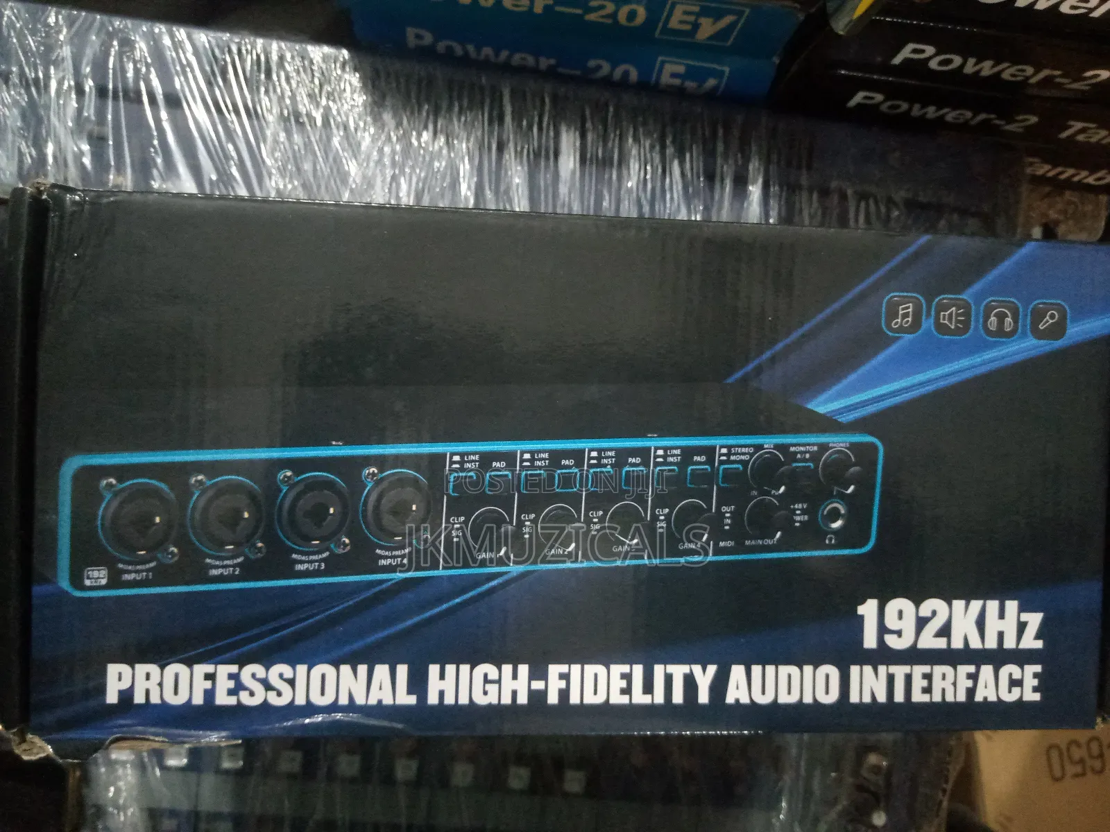 Audio Interface 4×4_ Sound Card for Recording Studio