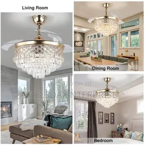 Pure Dragon Skins Chandelier With Fan