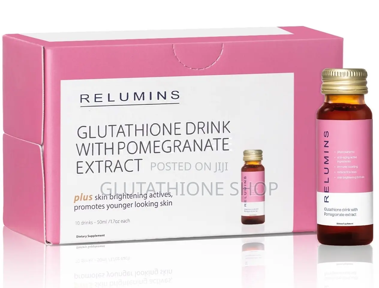New! Relumins Beauty Glutathione Collagen Drink
