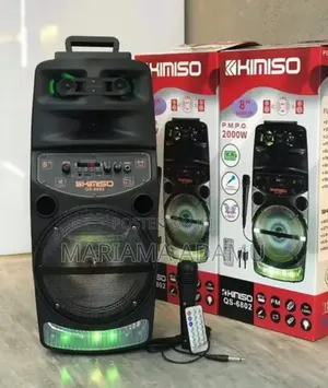 8" Woofer Fm Bluetooth Speaker With Mic