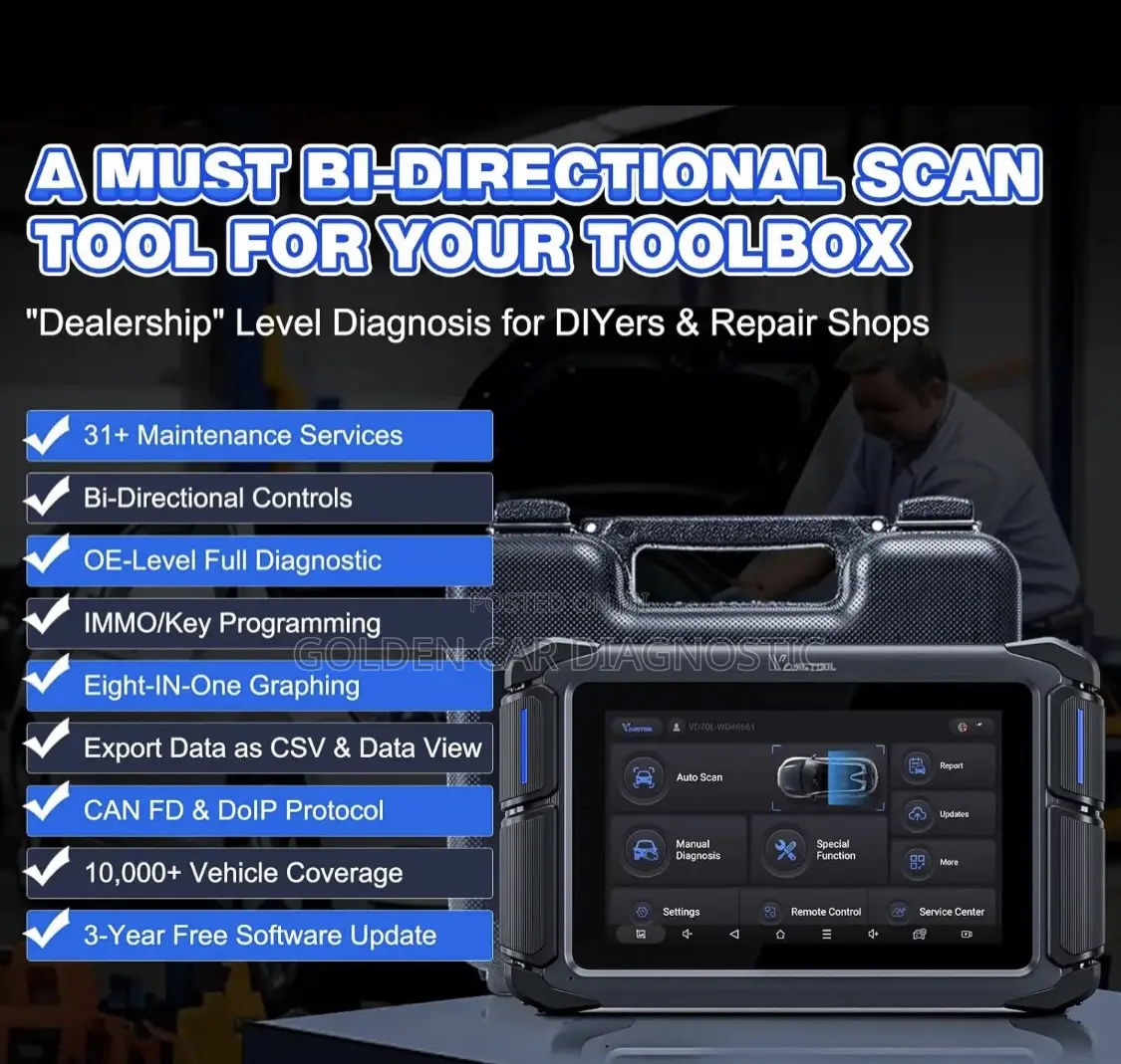 Vdiagtool Vd70 Elite Obd2 Car Diagnostic Scanner