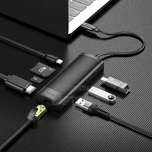 8 in 1 USB Converter Hub Fiber