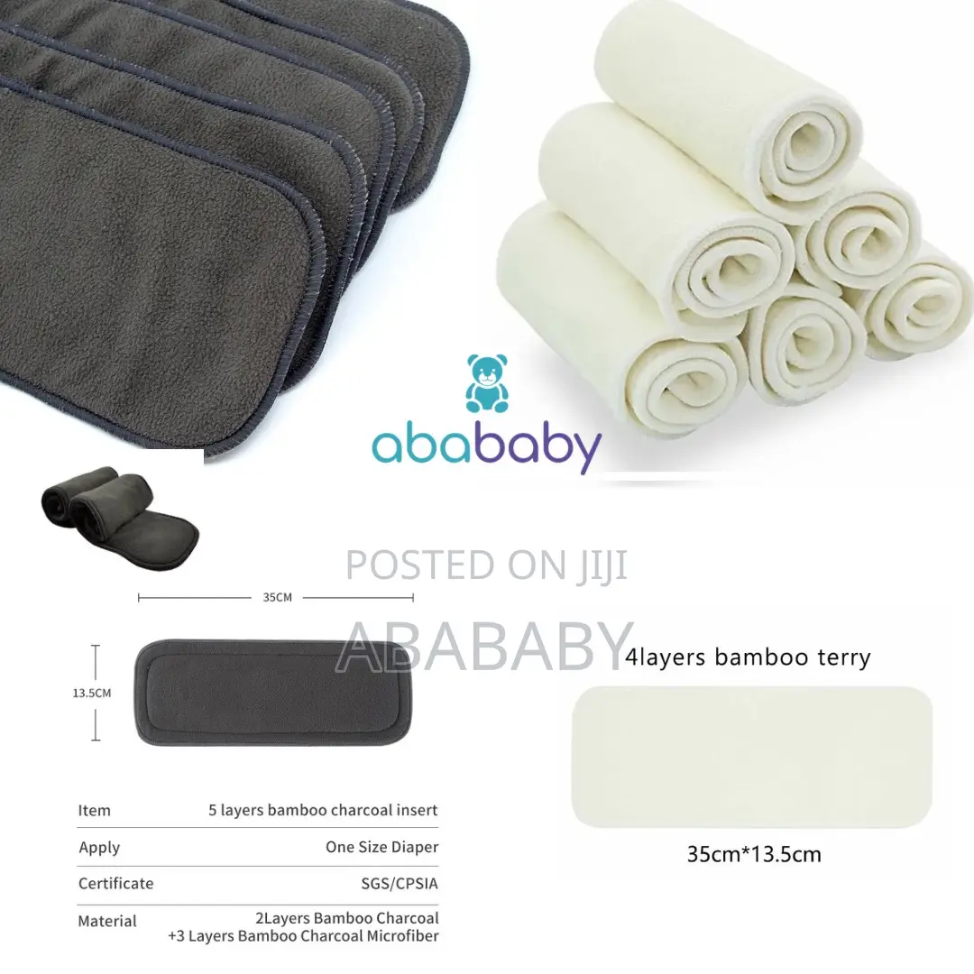 Washable Reusable Cloth Diaper Inserts Urinary Pads