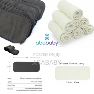 Washable Reusable Cloth Diaper Inserts Urinary Pads
