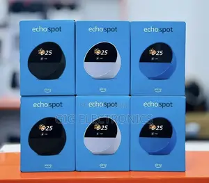 Amazon Echo Spot Smart Alarm Clock With Vibrant Sound Alexa