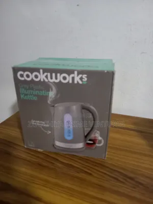Cookworks 1.7l Plastic Kettle From Uk 