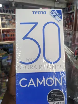 New Tecno Camon 30 256 GB Black