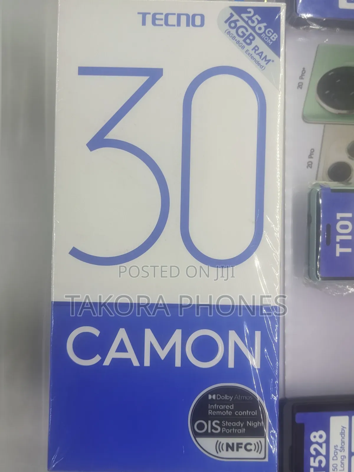 New Tecno Camon 30 256 GB Black