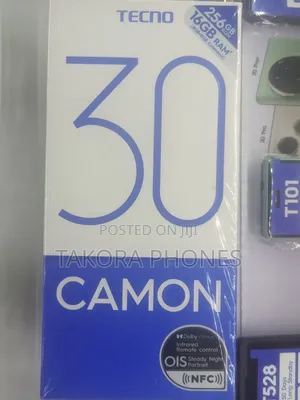 New Tecno Camon 30 256 GB Black