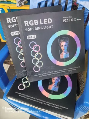 14" RGB Led Soft Ring Light Mj36