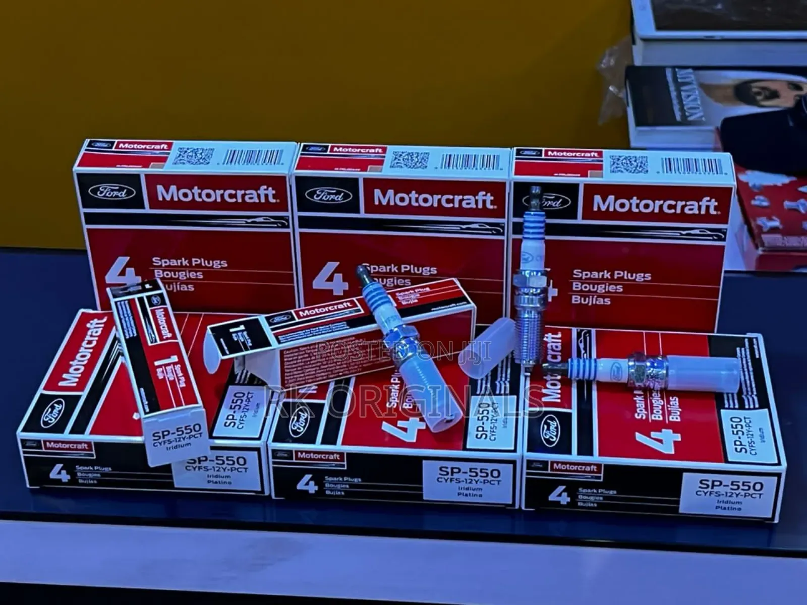 Motorcraft Sp-550 Spark Plugs X4pcs Imported From Usa