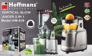 Hoffman 2 in 1 Slow Juicer