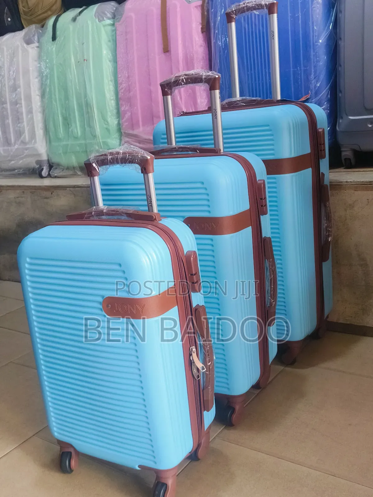 Plastic 3-Set Luggage(Quality Durable)