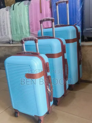 Plastic 3-Set Luggage(Quality Durable)